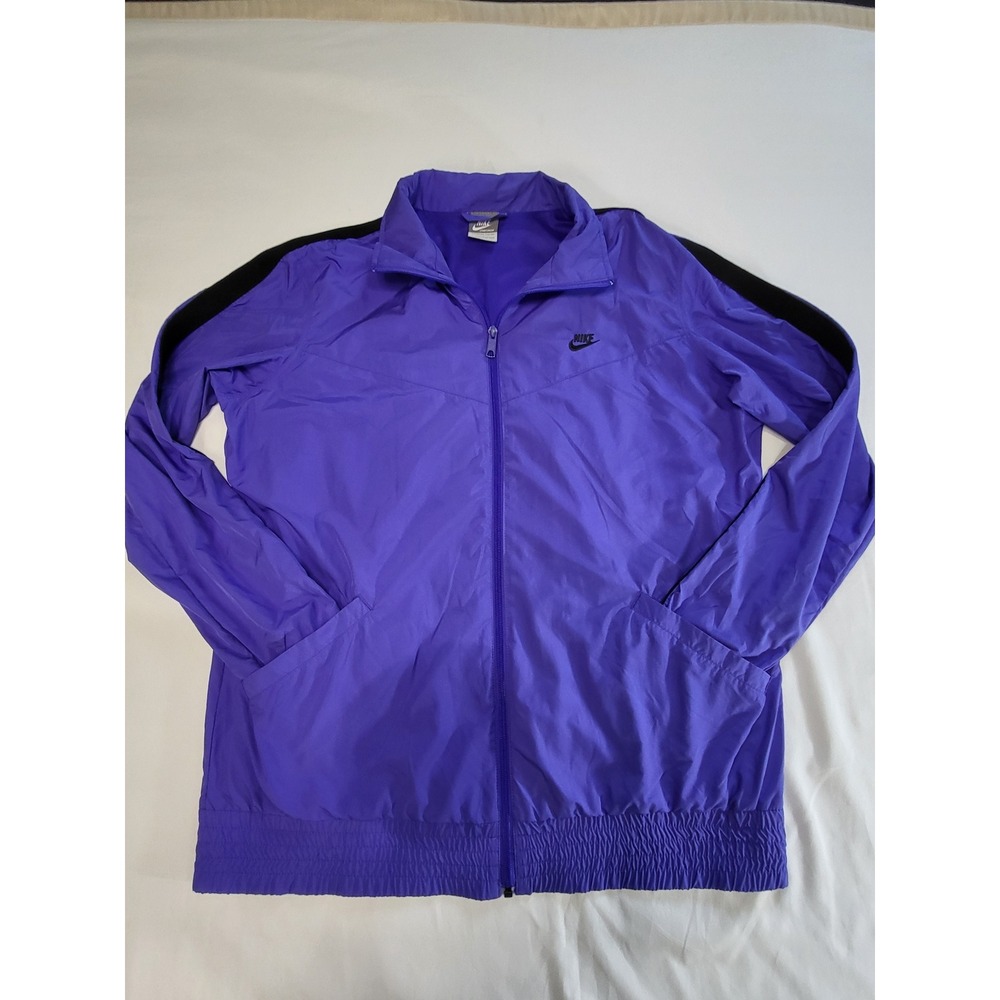Nike Sportswear Womens XXL Purple Windrunner Track Jacket Full Zip Mesh Lined
